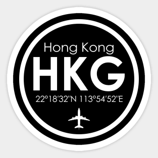 HKG, Hong Kong International Airport Sticker